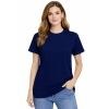 Damska koszulka T-shirt 100% miękka bawełna granatowa roz. M – koszulka t-shirt robocza – odzież firmowa